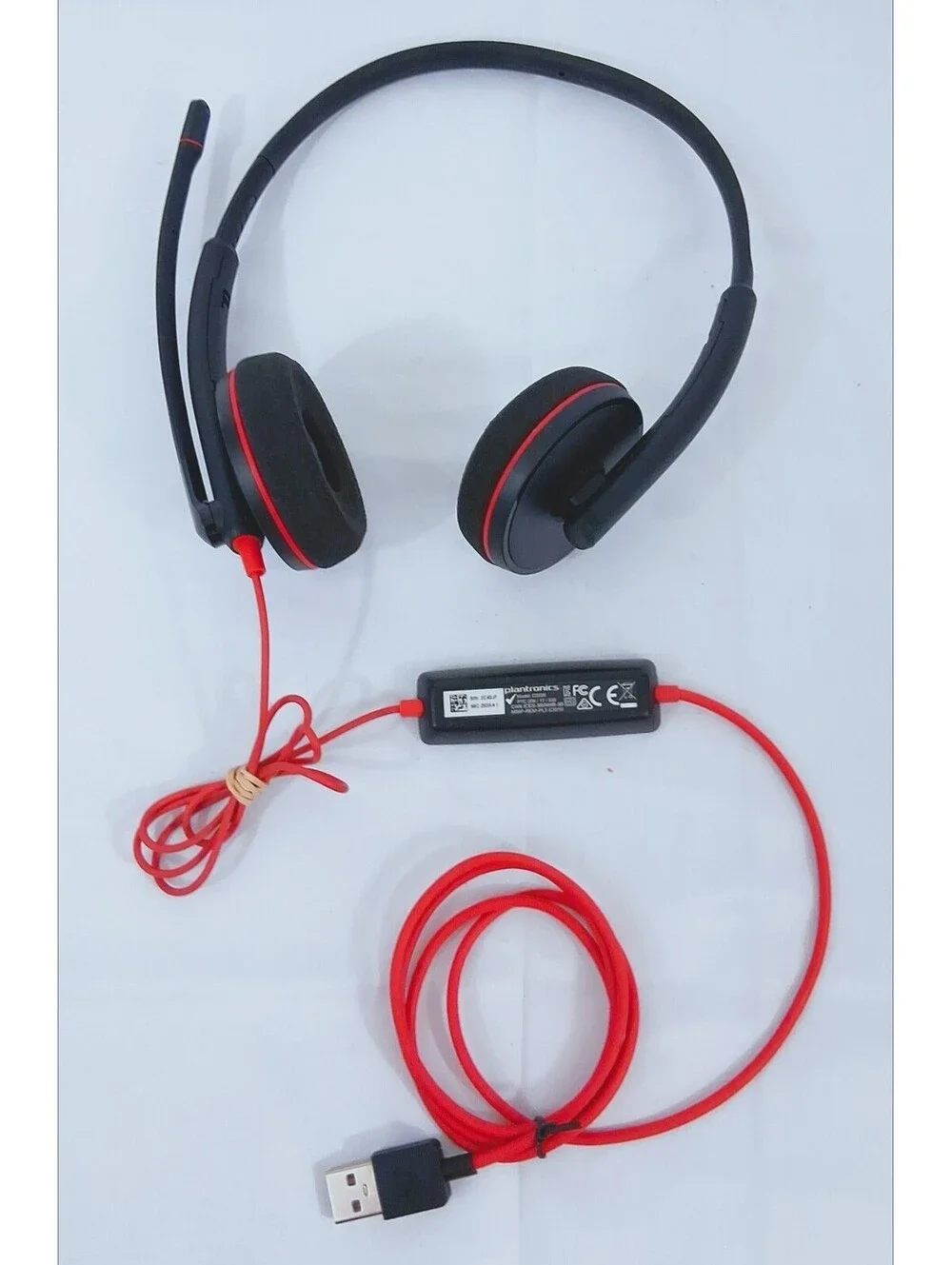 Plantronics Blackwire Stereo C3220 USB-C Over-the-Ear Headset - Free S/H